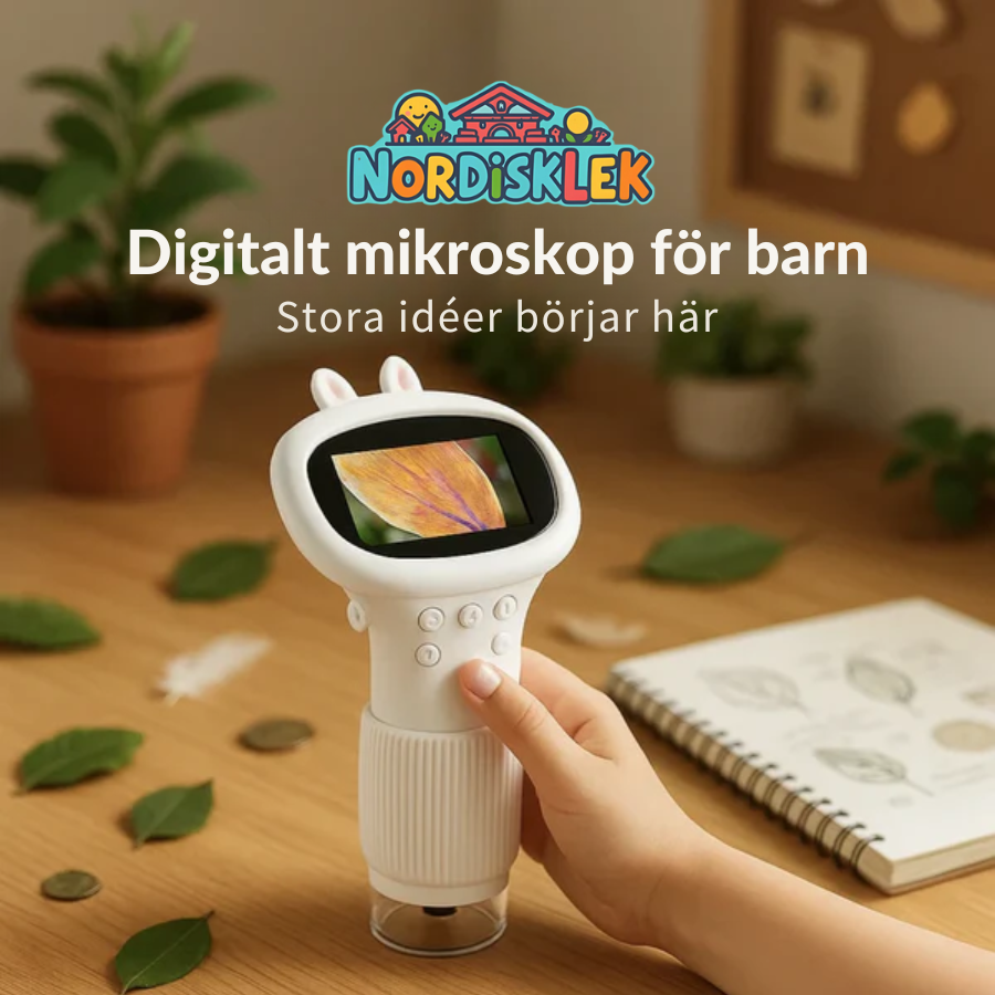 MikroUpptäck - Digital Mikroskop För Barn
