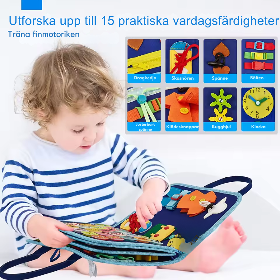 LärBrädan - Resvänlig Aktivitetsbräda