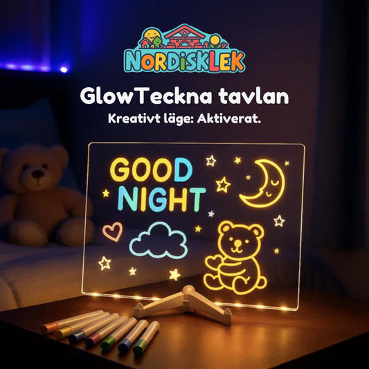 GlowTeckna - Magisk bräda som får idéer att lysa.