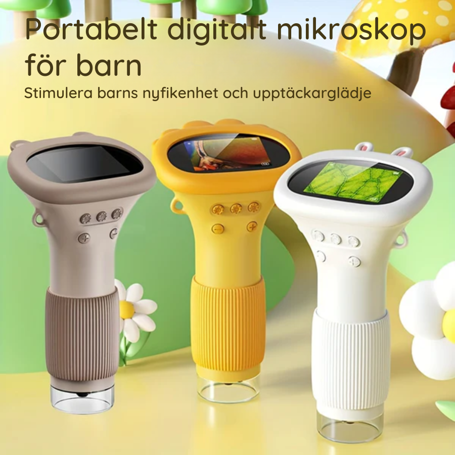 MikroUpptäck - Digital Mikroskop För Barn