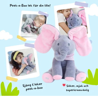 Peekaboo Elefanten - Mysig vän för de minsta